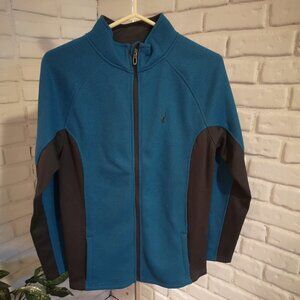 Spyder Ladies Size XL (18-20) Full Zip Light Fleece Lined Athletic Jacket